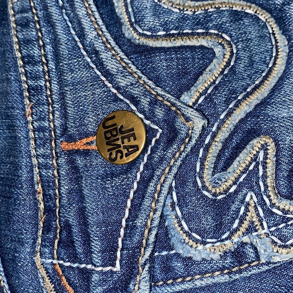 Urban Behaviour Wide Flare Blue Jeans! - Picture 4 of 7